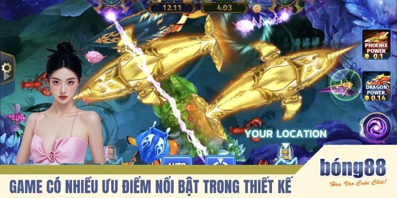 Game có nhiều ưu điểm nổi bật trong thiết kế