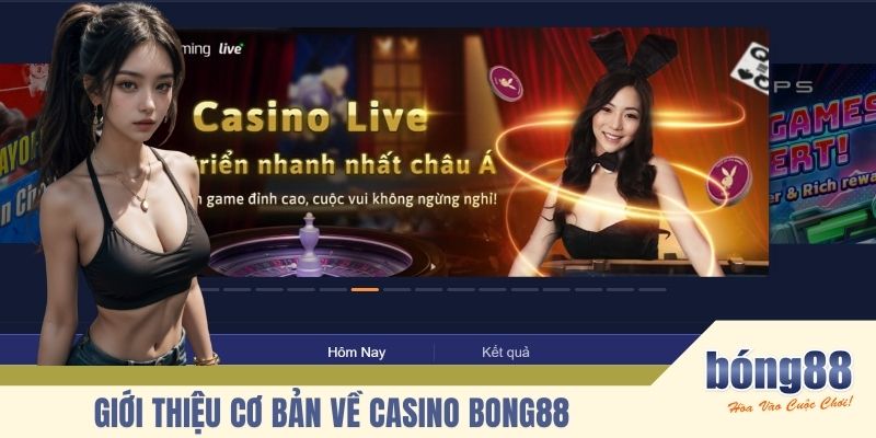 Giới thiệu cơ bản về casino BONG88